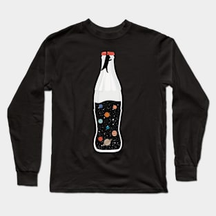 Cat reaches for the stars Long Sleeve T-Shirt